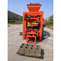 China hot sale small scale cement concrete fly ash paver interlocking brick block making machine price